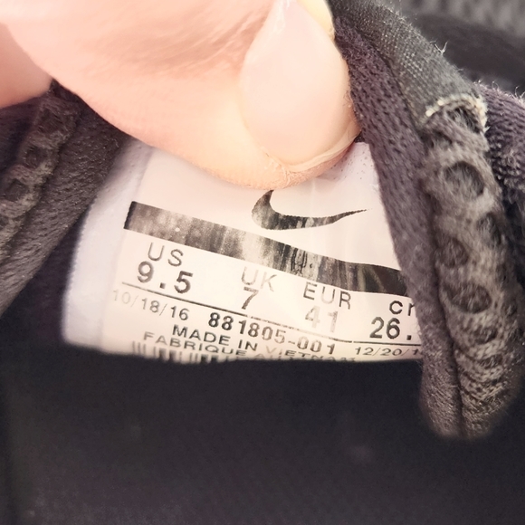 Nike Flex Experience Rn 6 Running Shoes Black Women's US Size 9.5 - Picture 3 of 5